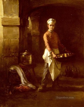  Claude Painting - Le Marmiton Joseph Claude Bail